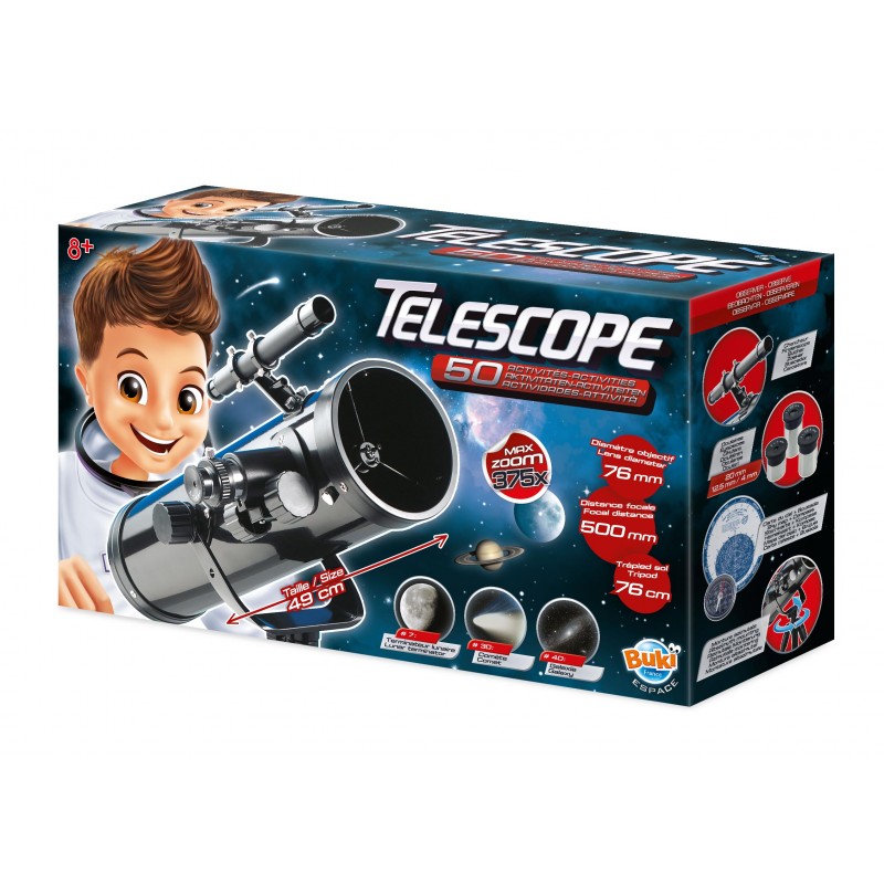 Télescope réflecteur SmartBebe 50 activités ouvert
